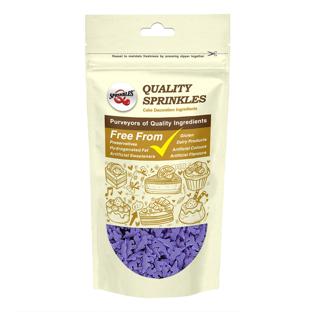 Purple Confetti Unicorn - Clean Label Halal Sprinkles Cake Decoration