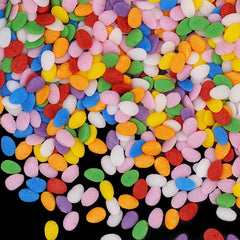 Rainbow Confetti Egg - Soya Free Nuts Free Kosher Certified Sprinkles (Top 14 Allergen Free, Naturally Sourced Ingredients, Plant-based, Clean Label Free From GMO, Hydrogenated Fat, Palm oil, Vegan, BRC, Halal & FDA)