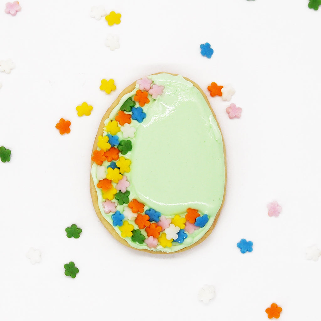 Rainbow Confetti Flower - Dairy Free Kosher Certified Vegan