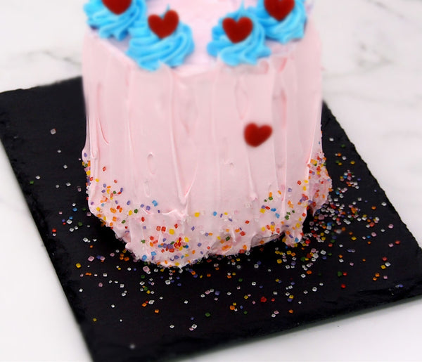 Rainbow Sugar Crystals - Dairy Free Clean Label Sprinkles For Cake