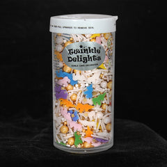 Rainbowcorn Sprinkles - Dairy Free Soy Free Sprinkles Blend Cake Decor (Top 14 Allergen Free, Naturally Sourced Ingredients, Plant-based, Clean Label Free From GMO, Hydrogenated Fat, Palm oil, Certified Vegan, BRC, Kosher, Halal & FDA)