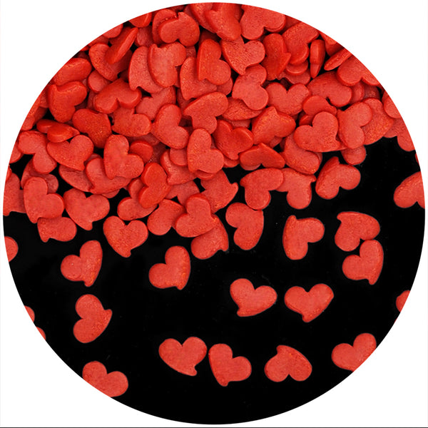 Bulk Pack Confetti Big Heart - Nuts Free Natural Ingredients Sprinkles