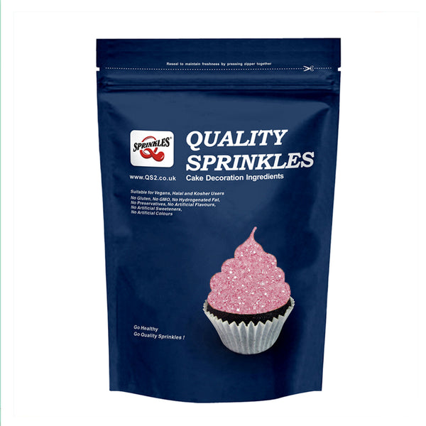 Bulk Pack Shimmer Sugar Crystals - Halal Certified Vegan Sprinkles