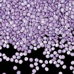 Shimmer Purple Confetti Dots - Gluten Free Clean Label Halal Sprinkles (Top 14 Allergen Free, Naturally Sourced Ingredients, Plant-based, Free From GMO, Hydrogenated Fat, Palm oil, Certified Vegan, BRC, Kosher & FDA)