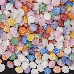 Shimmer Rainbow Confetti 8MM Big Sequins - No Soy Sprinkles Cake Decor (Top 14 Allergen Free, Naturally Sourced Ingredients, Plant-based, Clean Label Free From GMO, Hydrogenated Fat, Palm oil, Certified Vegan, BRC, Kosher, Halal & FDA)