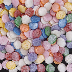 Shimmer Rainbow Confetti 10MM Big Sequins - No Dairy Sprinkles 4 Cake (Top 14 Allergen Free, Naturally Sourced Ingredients, Plant-based, Clean Label Free From GMO, Hydrogenated Fat, Palm oil, Certified Vegan, BRC, Kosher, Halal & FDA)