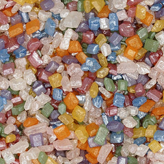 Shimmer Rainbow Sparkling Sugar - Gluten Free Dairy Free Sprinkles (Top 14 Allergen Free, Naturally Sourced Ingredients, Plant-based, Clean Label Free From GMO, Hydrogenated Fat, Palm oil, Certified Vegan, BRC, Kosher, Halal & FDA)