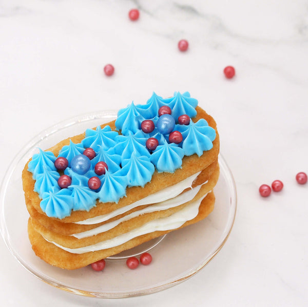 Shimmer Red 4mm Pearls - Soya Free Kosher Sprinkles Cake Decoration