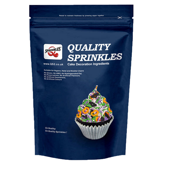 Smiling Pumpkin - Halal Certified Natural Ingredients Sprinkles Mix