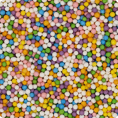 Spring Nonpareils - Nut Free Halal Certified Sprinkles Cake Decoration (Top 14 Allergen Free, Naturally Sourced Ingredients, Plant-based, Clean Label Free From GMO, Hydrogenated Fat, Palm oil, BRC, Kosher & FDA)