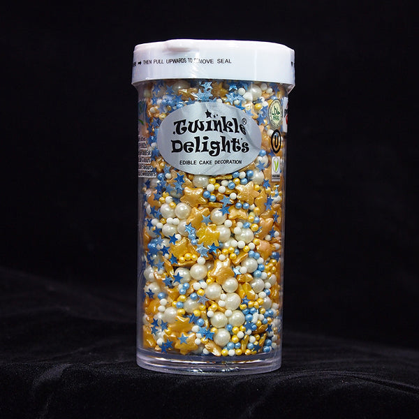 Golden Star - Soya Free Gluten Free Christmas Sprinkles Blend For Cake