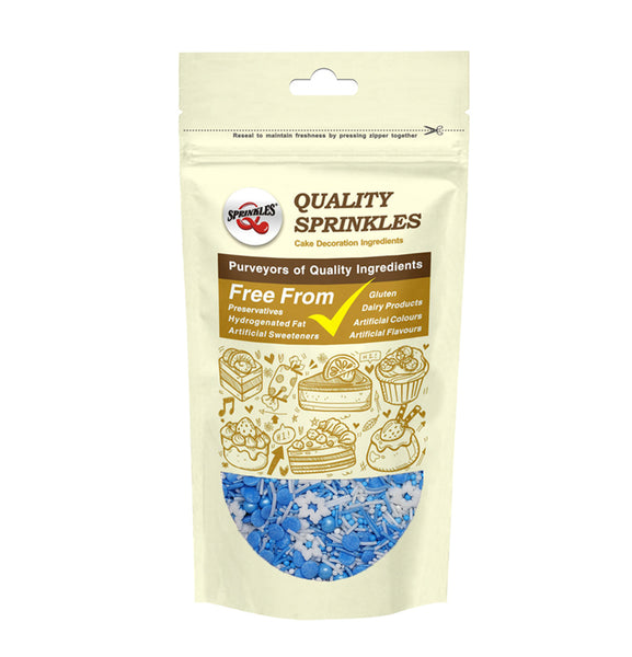 Snow Queen - Gluten Free Nuts Free Halal Certified Sprinkles Blend