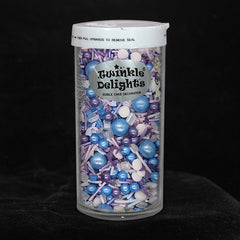 Mermazing Mermaid - No Gluten Vegan Sprinkles Mix Cake Decorations (Top 14 Allergen Free, Naturally Sourced Ingredients, Plant-based, Clean Label Free From GMO, Hydrogenated Fat, Palm oil, BRC, Kosher, Halal & FDA)
