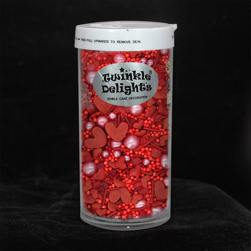 Bleeding Heart - Nuts Free Kosher Certified Sprinkles Mix Cake Decor