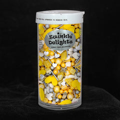 Luminous - Soya Free Nuts Free Halal Clean Label Sprinkles Medley (Top 14 Allergen Free, Naturally Sourced Ingredients, Plant-based, Free From GMO, Hydrogenated Fat, Palm oil, Certified Vegan, BRC, Kosher & FDA)