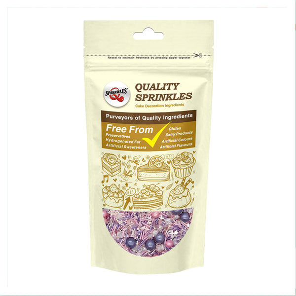 Mermaid Wonder - Gluten Free Halal Certified Vegan Sprinkles Medley