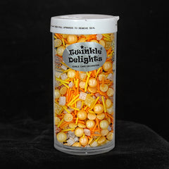 Sunshine - No Dairy Kosher Certified Natural Ingredients Sprinkles Mix (Top 14 Allergen Free, Plant-based, Clean Label Free From GMO, Hydrogenated Fat, Palm oil, Vegan, BRC, Halal & FDA)