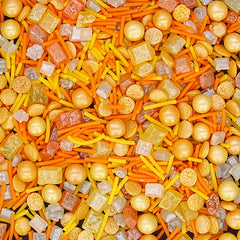 Sunshine - No Dairy Kosher Certified Natural Ingredients Sprinkles Mix (Top 14 Allergen Free, Plant-based, Clean Label Free From GMO, Hydrogenated Fat, Palm oil, Vegan, BRC, Halal & FDA)