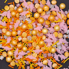 Volcanic Tango - Gluten Free Halal Certified Sprinkles Medley For Cake (Top 14 Allergen Free, Naturally Sourced Ingredients, Plant-based, Clean Label Free From GMO, Hydrogenated Fat, Palm oil, Vegan, BRC, Kosher & FDA)