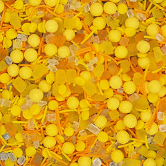 Sunshine-A - No Dairy Halal Certified Natural Ingredient Sprinkles Mix (Top 14 Allergen Free, Plant-based, Clean Label Free From GMO, Hydrogenated Fat, Palm oil, Vegan, BRC, Kosher & FDA)