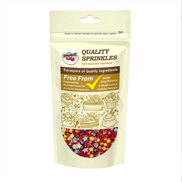 Vulcan - Nuts Free Kosher Certified Clean Lable Sprinkles Mix For Cake
