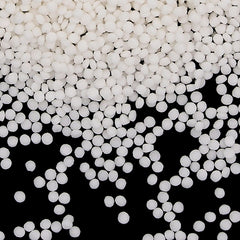 White Confetti Dots - Nuts Free Natural Ingredients Kosher Sprinkles (Top 14 Allergen Free, Plant-based, Clean Label Free From GMO, Hydrogenated Fat, Palm oil, Certified Vegan, BRC, Halal & FDA)