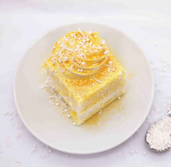 White Sparkling Sugar - Nuts Free Kosher Sprinkles Cake Decorations