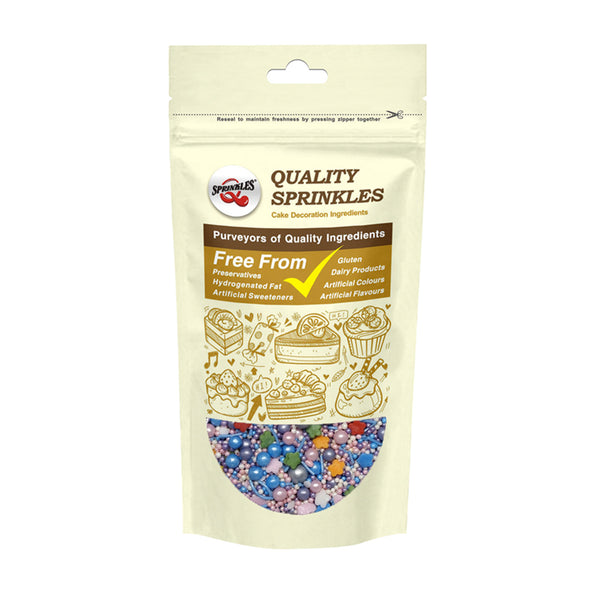 Wonderful Melody -  No Nuts Halal Certified Sprinkles Mix Cake Decor