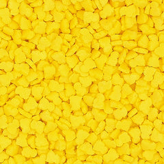 Yellow Confetti Chick - Soya Free Nuts Free Kosher Certified Sprinkles (Top 14 Allergen Free, Naturally Sourced Ingredients, Plant-based, Clean Label Free From GMO, Hydrogenated Fat, Palm oil, Vegan, BRC, Halal & FDA)