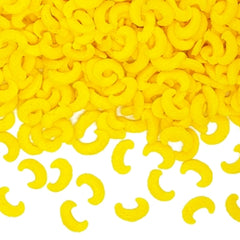 Yellow Confetti Moon - Nuts Free Soya Free Sprinkles Cake Decoration (Top 14 Allergen Free, Naturally Sourced Ingredients, Plant-based, Clean Label Free From GMO, Hydrogenated Fat, Palm oil, Certified Vegan, BRC, Kosher, Halal & FDA)