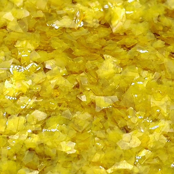Yellow Witchery Flakes - No Dairy Natural Ingredient Edible Decoration