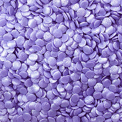 Shimmer Purple Confetti Sequins - Dairy Free Sprinkles Cake Decoration (Top 14 Allergen Free, Naturally Sourced Ingredients, Plant-based, Clean Label Free From GMO, Hydrogenated Fat, Palm oil, Certified Vegan, BRC, Kosher, Halal & FDA)