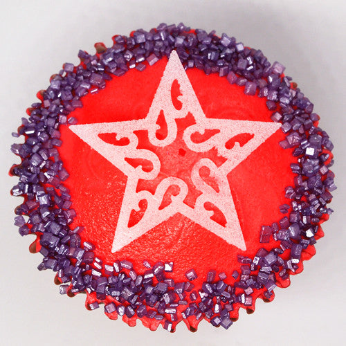 Pearlized Purple 6 in 1 shaker - No Soy Non Gmos Sprinkles Cake Decor