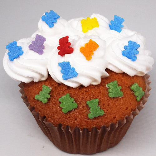 Rainbow Confetti Teddy Bear -No Dairy No Soy Kosher Certifed Sprinkles