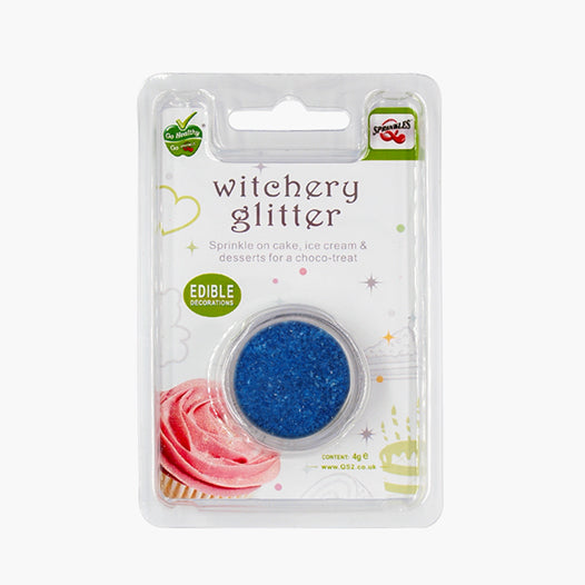 Sapphire Blue Witchery Glitter - Kosher Certified Edible Decoration