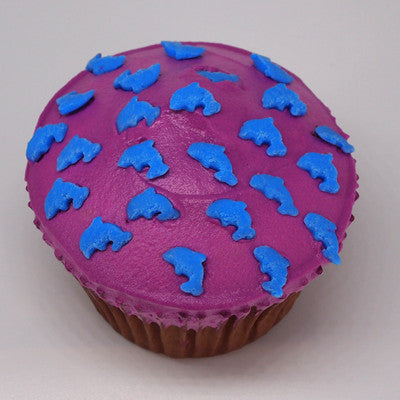 Blue Confetti Dolphin -  Non Gluten No Nuts Halal Certified Sprinkles