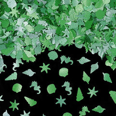 Green Glitter Fantasy Ocean -No Nut Kosher Certified Edible Decoration (Top 14 Allergen Free, Naturally Sourced Ingredients, Plant-based, Clean Label Free From GMO, Hydrogenated Fat, Palm oil, Vegan, BRC, Halal & FDA)
