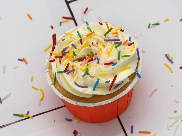 Rainbow Jimmies - Natural Ingredient Vegan Sprinkles Cake Decorations