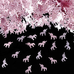 Pink Glitter Unicorns - No Nut No Gluten Halal Edible Cake Decoration (Top 14 Allergen Free, Naturally Sourced Ingredients, Plant-based, Clean Label Free From GMO, Hydrogenated Fat, Palm oil, Certified Vegan, BRC, Kosher & FDA)