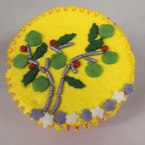 Green Confetti Apple - Nuts Free  Soya Free Sprinkles Cake Decoration