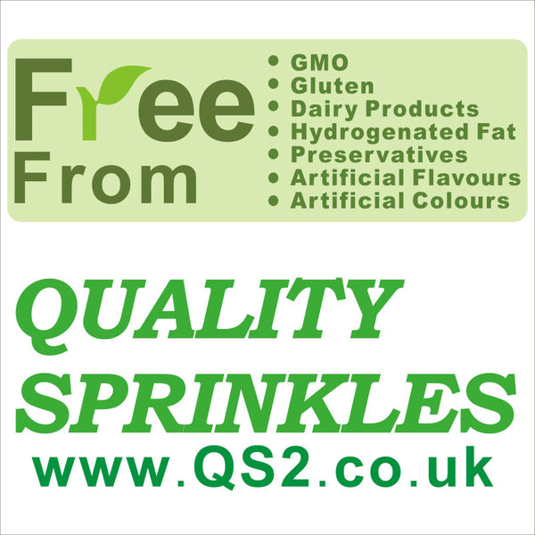 Gold Collection - Non GMOs Halal Certified Sprinkles 4 Cells Shaker