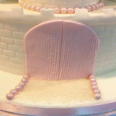 Shimmer Pink  8mm Pearls - No Nut Dairy Free Halal Sprinkles For Cake