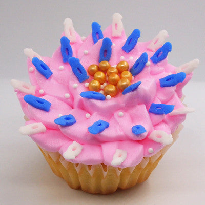 Blue Confetti Penguin - No Gluten No Nuts Sprinkels Cake Decoration