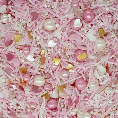 Fairy Memory - Dairy Free Nut Free Halal Sprinkles Mix Cake Decoration (Top 14 Allergen Free, Naturally Sourced Ingredients, Plant-based, Clean Label Free From GMO, Hydrogenated Fat, Palm oil, Certified Vegan, BRC, Kosher & FDA)