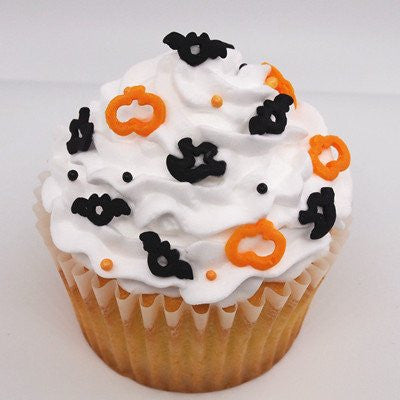 Orange Confetti Pumpkin - Gluten Free Halal Certified Vegan Sprinkles