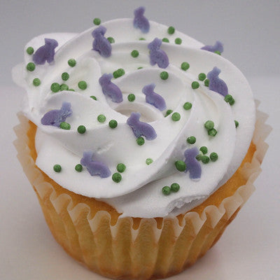 Purple Confetti Rabbit - Nuts Free Kosher Certified Sprinkles For Cake