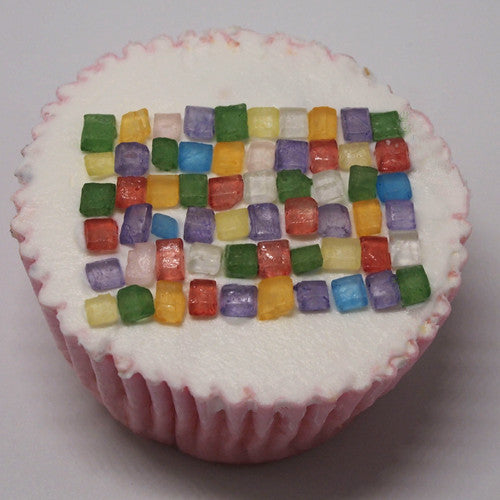 Rainbow Sparkling Sugar - Dairy Free No Soy Sprinkles Cake Decoration