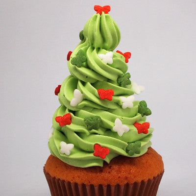 Green Confetti Little Butterfly - Soya Free Sprinkles Cake Decoration