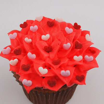 Sweet Hearts - Soya Free GMOs Free Vegan Sprinkles Cake Decoration